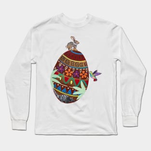 Rainforest Easter Bunny Long Sleeve T-Shirt